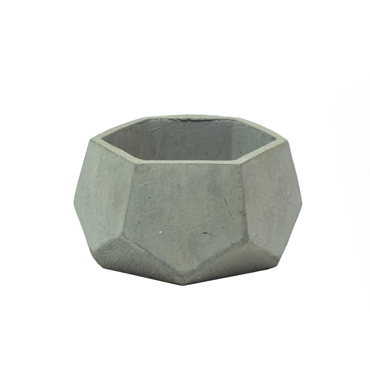 Grey Mini Concrete Pot