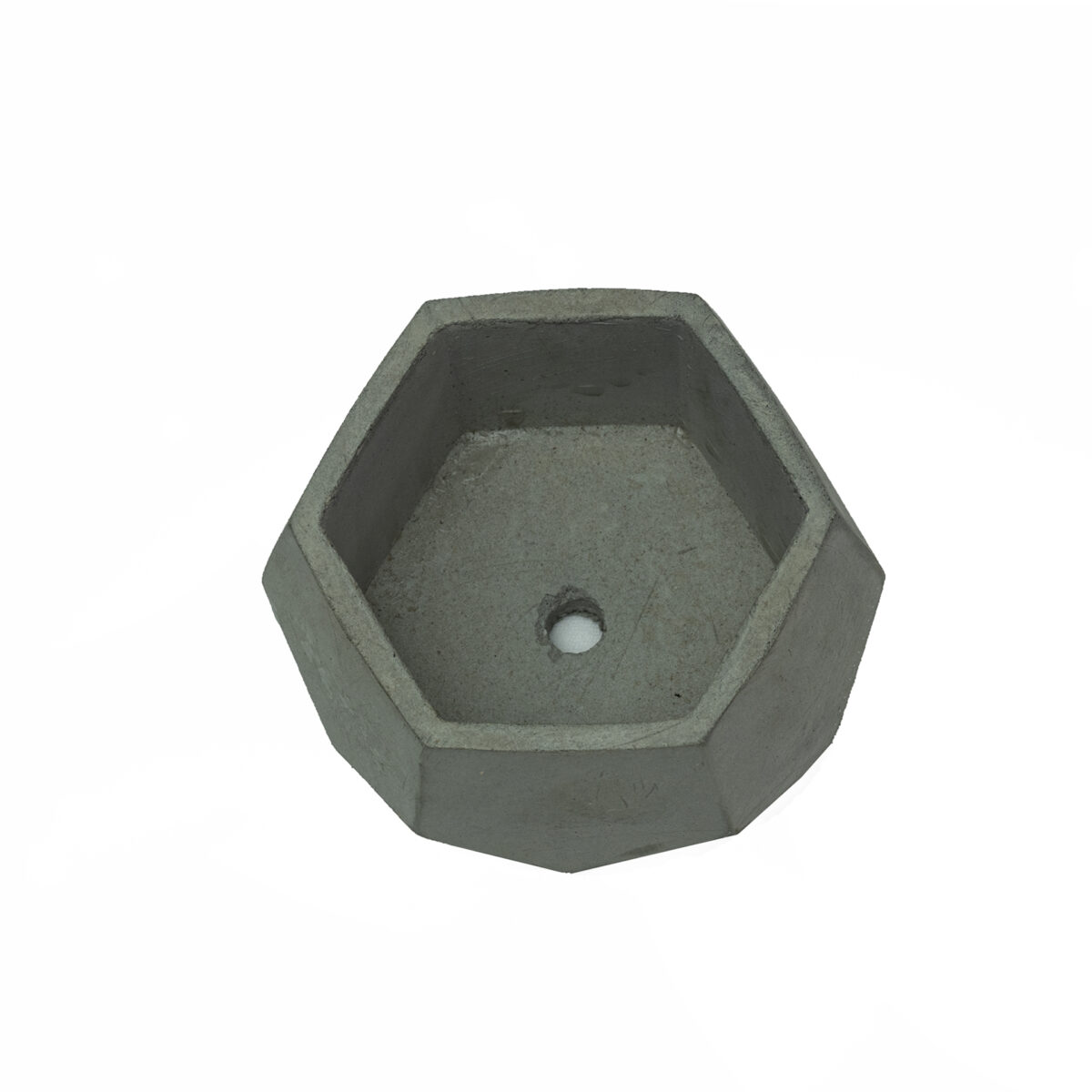 Grey Mini Concrete Cement Pot